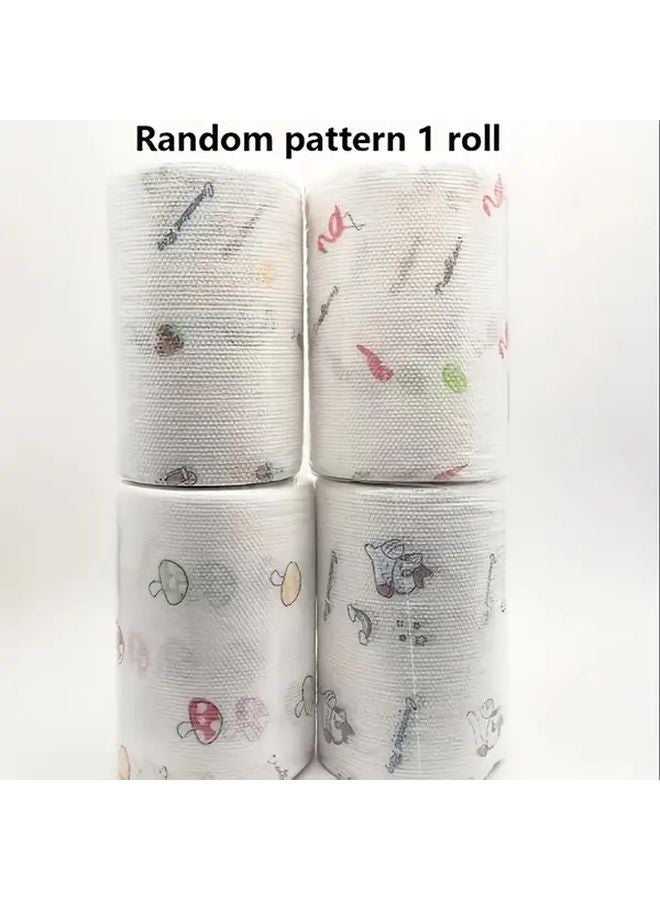 لفائف مناشف مطبخ بيضاء قابلة لإعادة الاستخدام 100 قطعة أقمشة تنظيف متعددة الأغراض مقاومة للالتصاق تمتص الزيت - Image 5